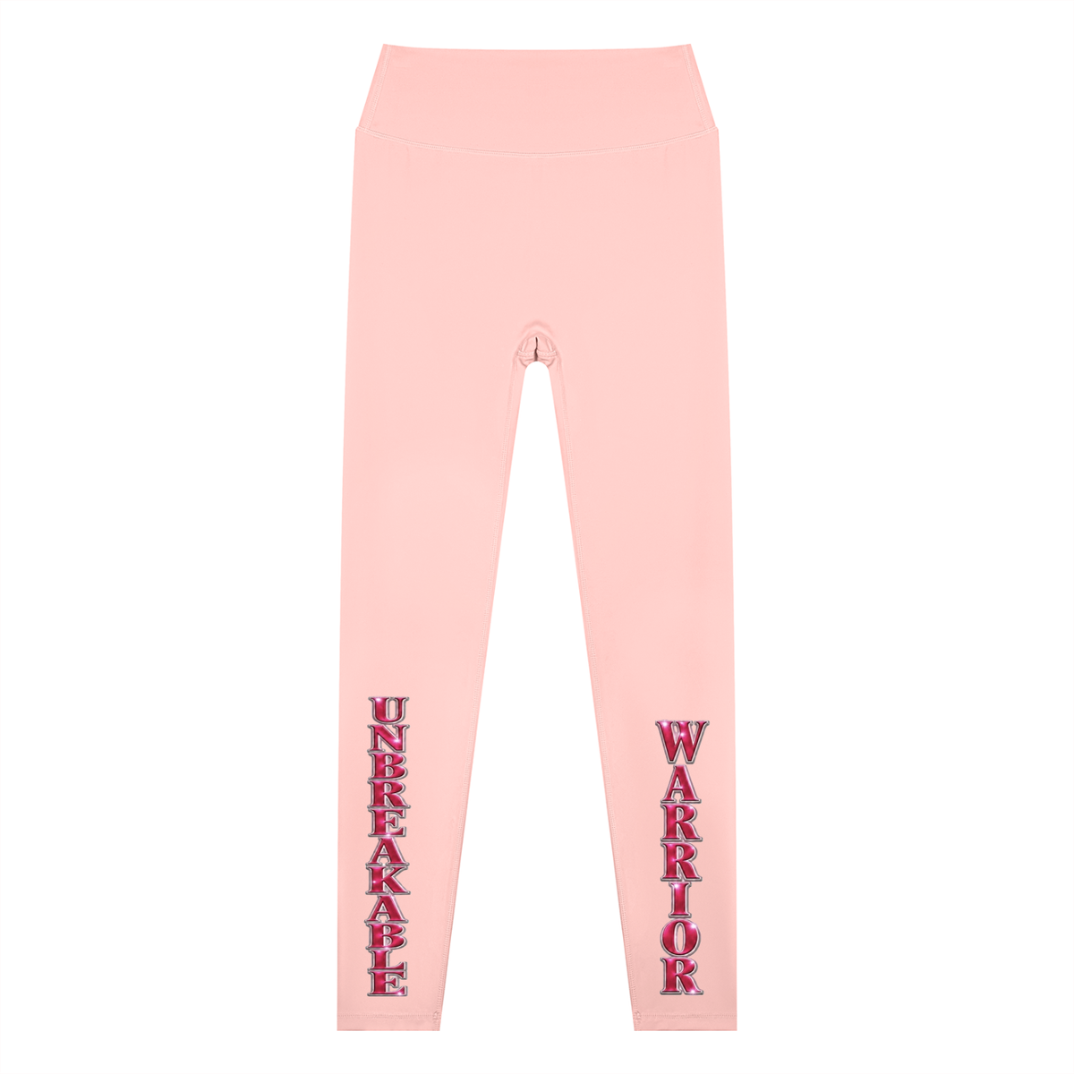 Unbreakable warrior Waisted Yoga Leggings